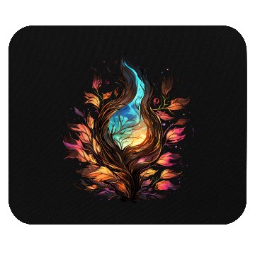 Discover Natural Flame Power Mouse Pads
