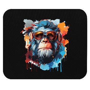 Discover Monkey Head In Cool Mouse Pads