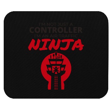 Discover Air Traffic Controller ATC Aviation Ninja Airplane Mouse Pads