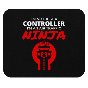 Discover Air Traffic Controller ATC Aviation Ninja Airplane Mouse Pads