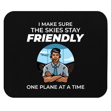 Discover Air Traffic Controller ATC Aviation Humor Airplane Mouse Pads