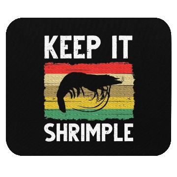 Discover Shrimp Cool Fishing Prawn Lover Mouse Pads