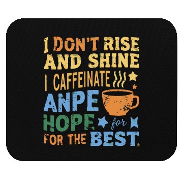Discover womens funny coffee coffee lover saying for her Mouse Pads