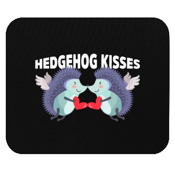Discover Hedgehog Kisses Funny Two Hedgehog Lover Partner Mouse Pads