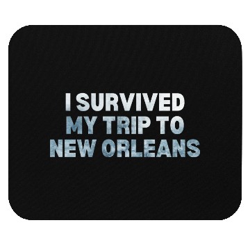 Discover My Trip Traveler Vacation New Orleans Mouse Pads