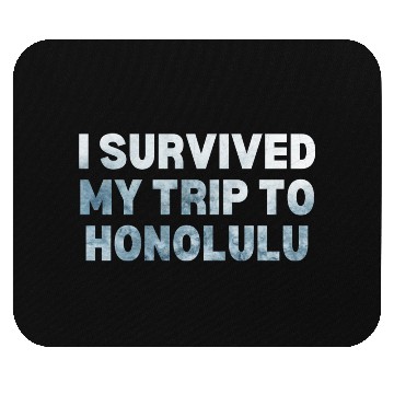 Discover My Trip Traveler Vacation Honolulu Mouse Pads