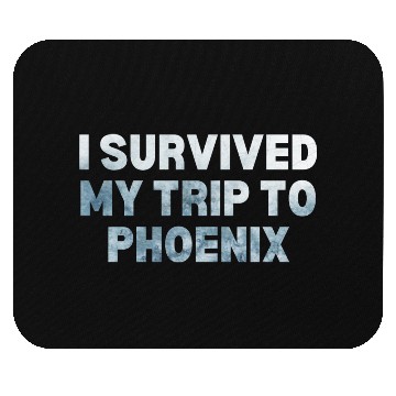 Discover My Trip Traveler Vacation Phoenix Mouse Pads