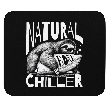 Discover The Sleeping Sloth Mouse Pads