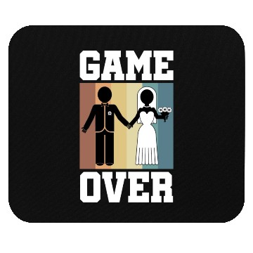 Discover Game Over Bachelor Party Mouse Pads