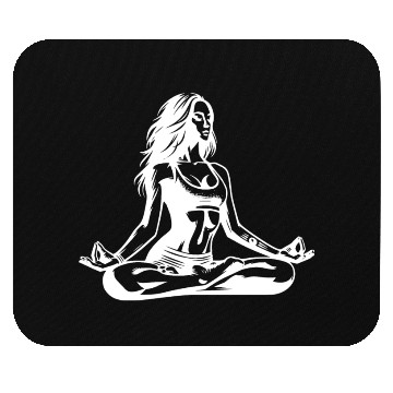 Discover Meditation Yoga Teacher For Relaxation Mouse Pads