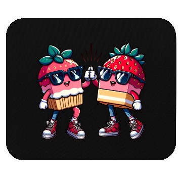 Discover Berry Best Friends Mouse Pads