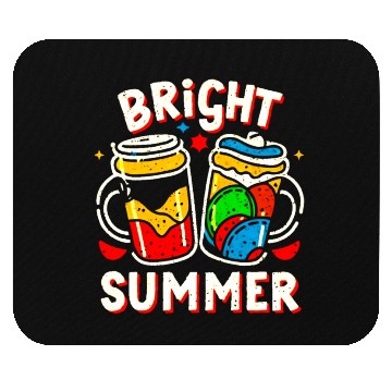 Discover Bright summer colors Mouse Pads