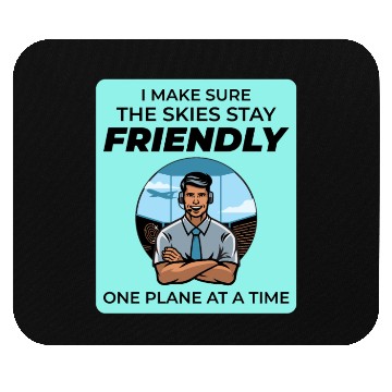 Discover Air Traffic Controller ATC Aviation Humor Flight Mouse Pads