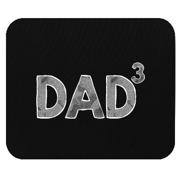 Discover "Dad 3" Mouse Pads - Classic Father's Day Gift