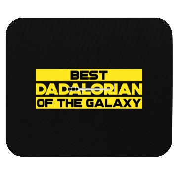 Discover best dadalorian of the galaxy Mouse Pads