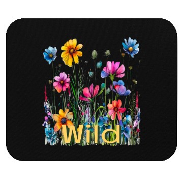 Discover Wild Flowers Mouse Pads