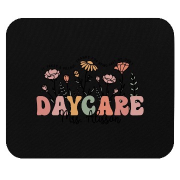 Discover Wildflower Teacher Name Mouse Pads