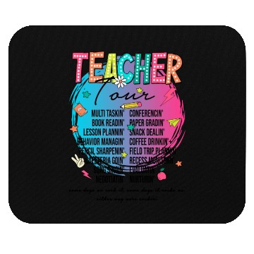 Discover Teacher Tour Mouse Pads