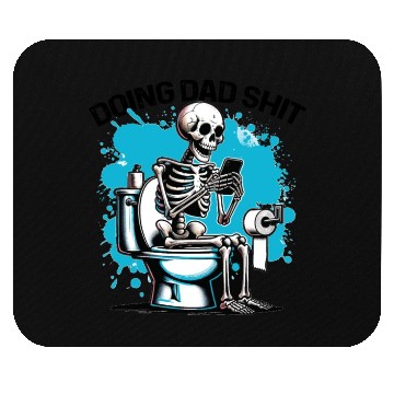 Discover DOING DAD SHIT , funny Father's day quote Mouse Pads