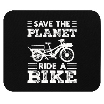 Discover Save The Planet Cargo Bicycle Cargobike Mouse Pads