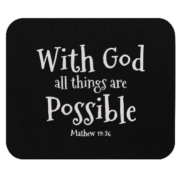 Discover Faith Over Fear Inspirational Christian Design Mouse Pads