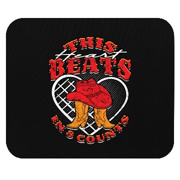 Discover Line Dance This Heart Beats In 8 Counts Mouse Pads