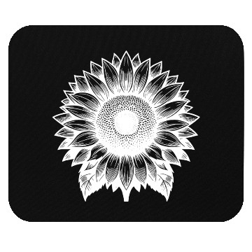 Discover Large Flowering Sunflower Mouse Pads