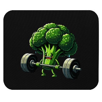 Discover Deadlift Broccoli Gym Fitness Motivation Mouse Pads