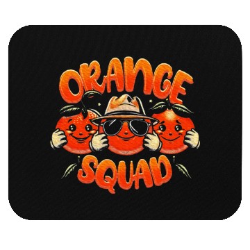 Discover Orange Citrus Fruit Lover Orange Squad Meme Mouse Pads