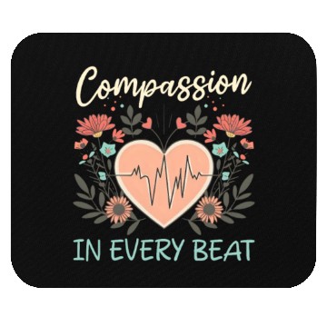 Discover PICU Nurse Compassion in Every Beat Mouse Pads