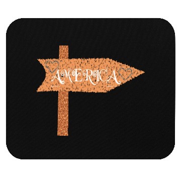 Discover america Mouse Pads