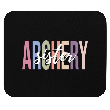 Discover Female Archer Archery Girl Bow And Arrow Mouse Pads