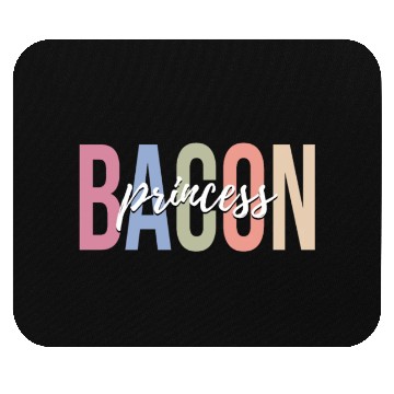Discover Bacon Lover Bacon Girl Mouse Pads