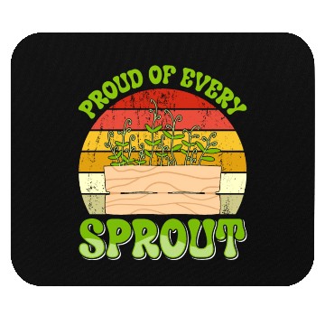 Discover Micro Farming Design for Microgreen Farmer Mouse Pads