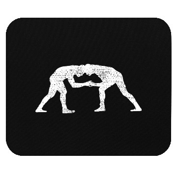 Discover Wrestler Wrestle Wrestling Vintage Mouse Pads