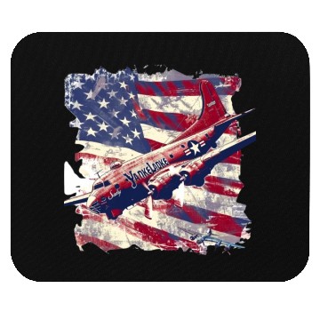 Discover yankee, lady, world war 2 Mouse Pads