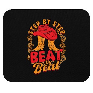 Discover Line Dance Step By Step Beat by Beat Mouse Pads