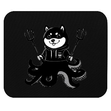 Discover Shiba Inu octopus Mouse Pads
