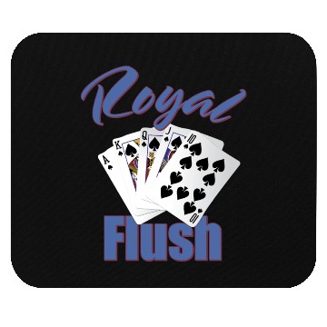 Discover Royal Flush Wins It Mouse Pads