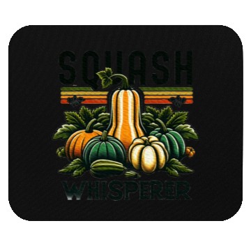 Discover Squash Whisperer Gardener Vegetable Gardening Mouse Pads