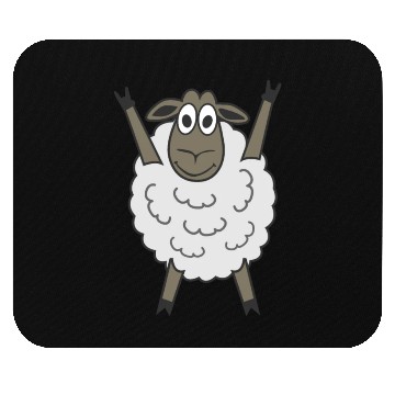 Discover Sheep Funny Shepherd Farmer Mouse Pads