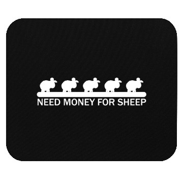 Discover Sheep Joke Shepherd Farmer Mouse Pads