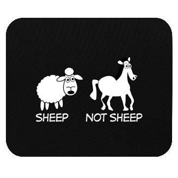 Discover Sheep and and Horse Mouse Pads
