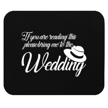 Discover Bride Groomsmen Groom Wedding Mouse Pads