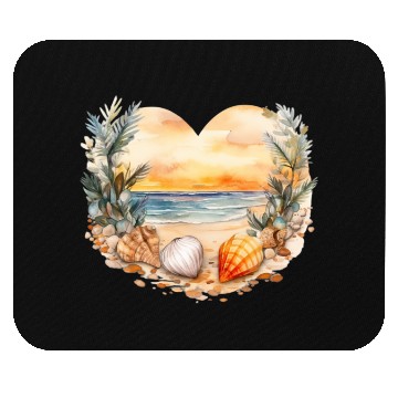 Discover Watercolor Beach Clipart, Summer PNG Bundle, Mouse Pads