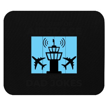 Discover Air Traffic Controller ATC Dad Aviation Humor Mouse Pads