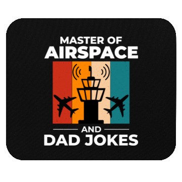 Discover Air Traffic Controller ATC Dad Aviation Humor Mouse Pads