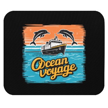 Discover Ocean Voyage Mouse Pads