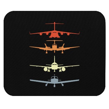 Discover Vintage Airplane Models Mouse Pads