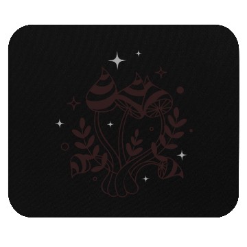 Discover Groovy Hippie Mushroom Mouse Pads